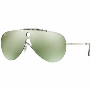 Ray-Ban Pilot Sunglasses W/Green Mirrored Lens